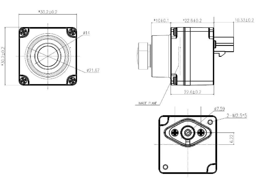 2MP  High Dynamic  GMSL  Camera Module  OV2775  OV491  RGB