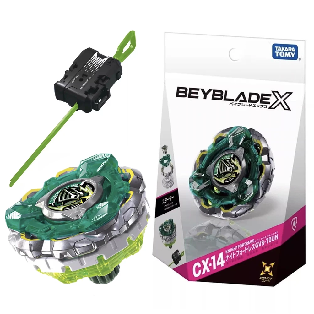 

Оригинальная карточная игра GENUINE TAKARA TOMY BEY X CX-14 Starter Knight Fortress GV8-70UN Blade
