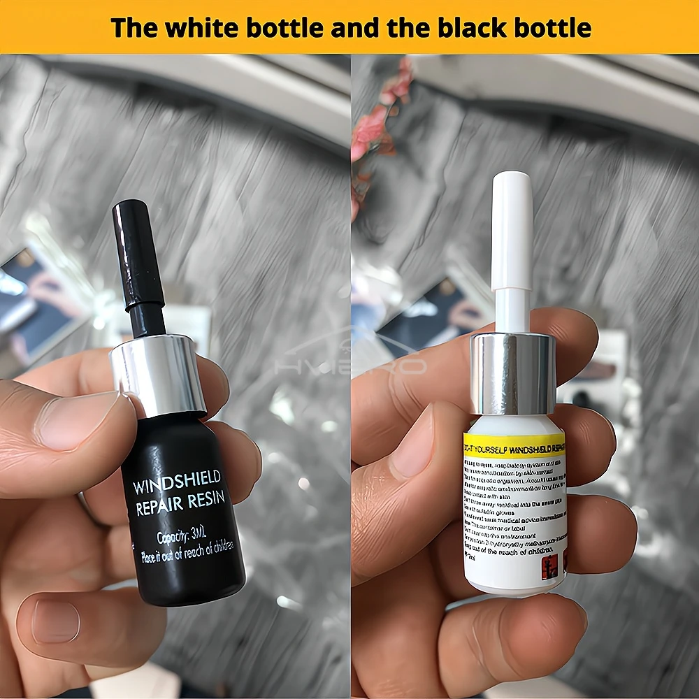 Car Windshield Cracked Repair Tools DIY Window Phone Screen Kit Curing Glue Auto Glass Scratch Crack Restores Accessories Clean