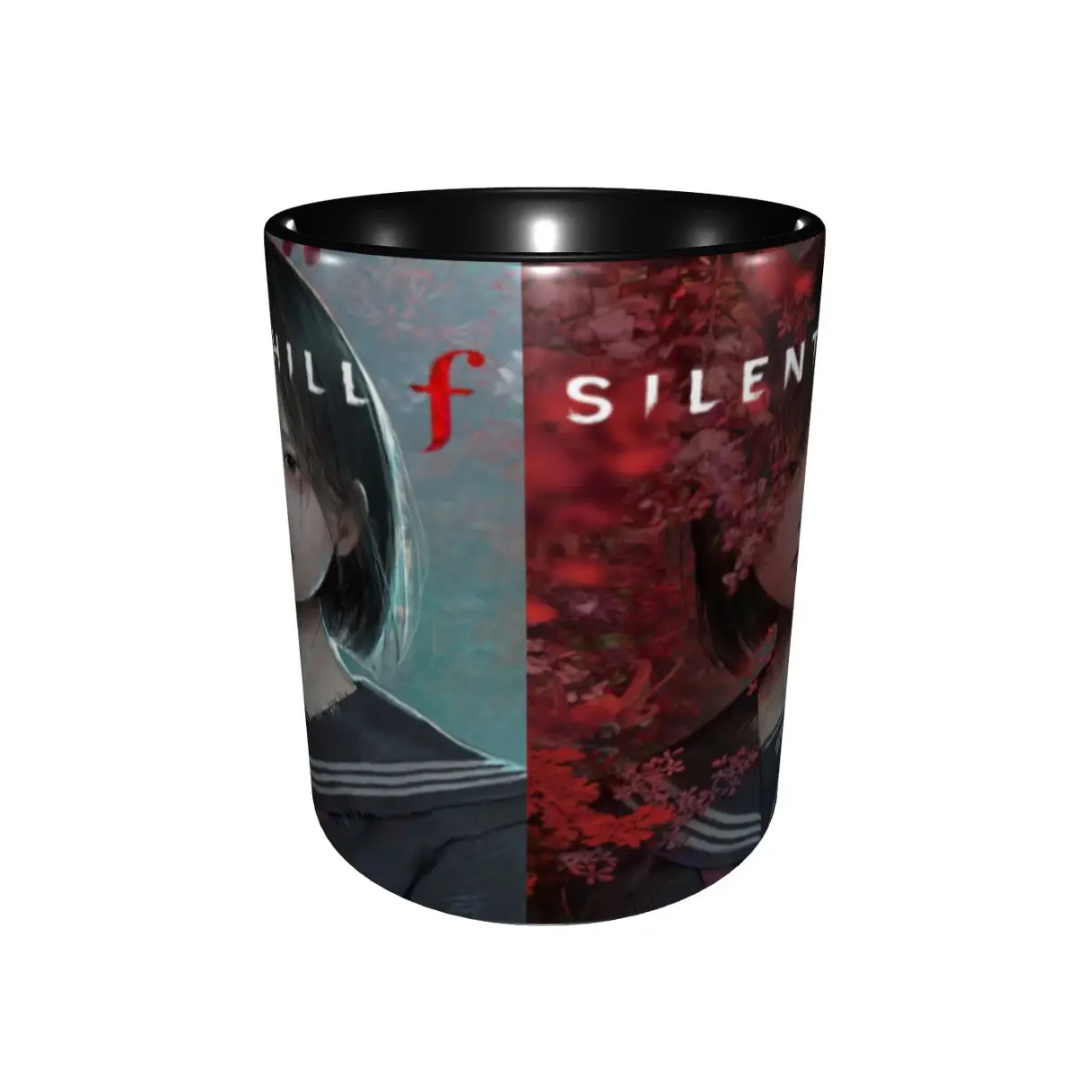Silent Hill F Horror Game 2025 Gift Mug for Women Men Fun Tea Cup Present for Office