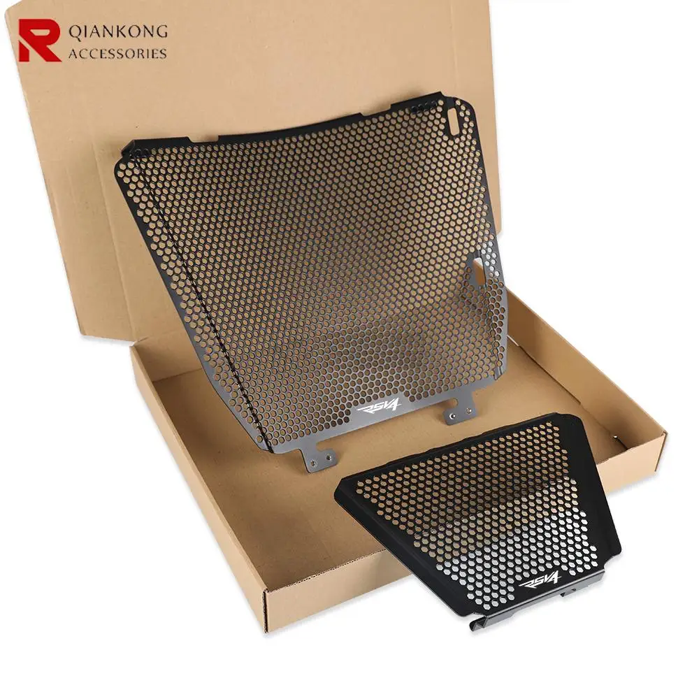 2021 RS-V4 1000 RF RR Motorcycle RSV41000RR For Aprilia RSV4 1000 Factory 2019 2020 Radiator Grille Guard Cover Oil Cooler Cover