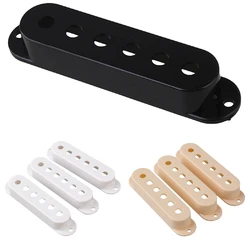 3Pcs Electric Guitar Single Coil Pickups Cover 50/52/52 white