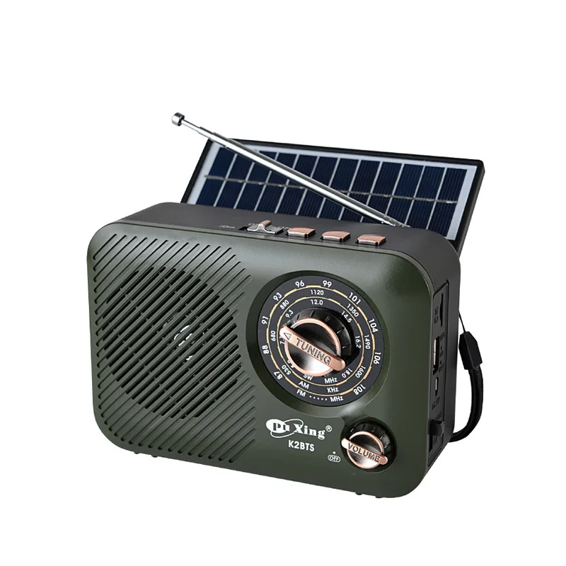 Exporting Retro Radios To Europe and America, Solar Charging,High Volume Semiconductor, Multifunctional Bluetooth Card Insertion