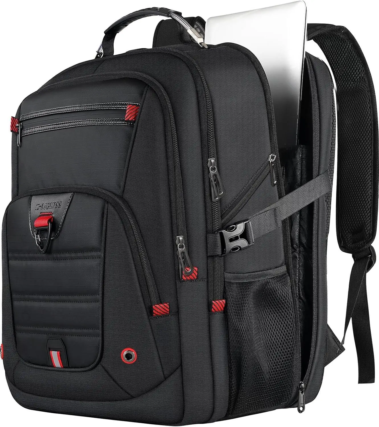 

Extra Large Backpack for Men, 60L Travel Laptop Bag Fits 18.4-19" Laptops, TSA-Approved, Anti-Theft, Black