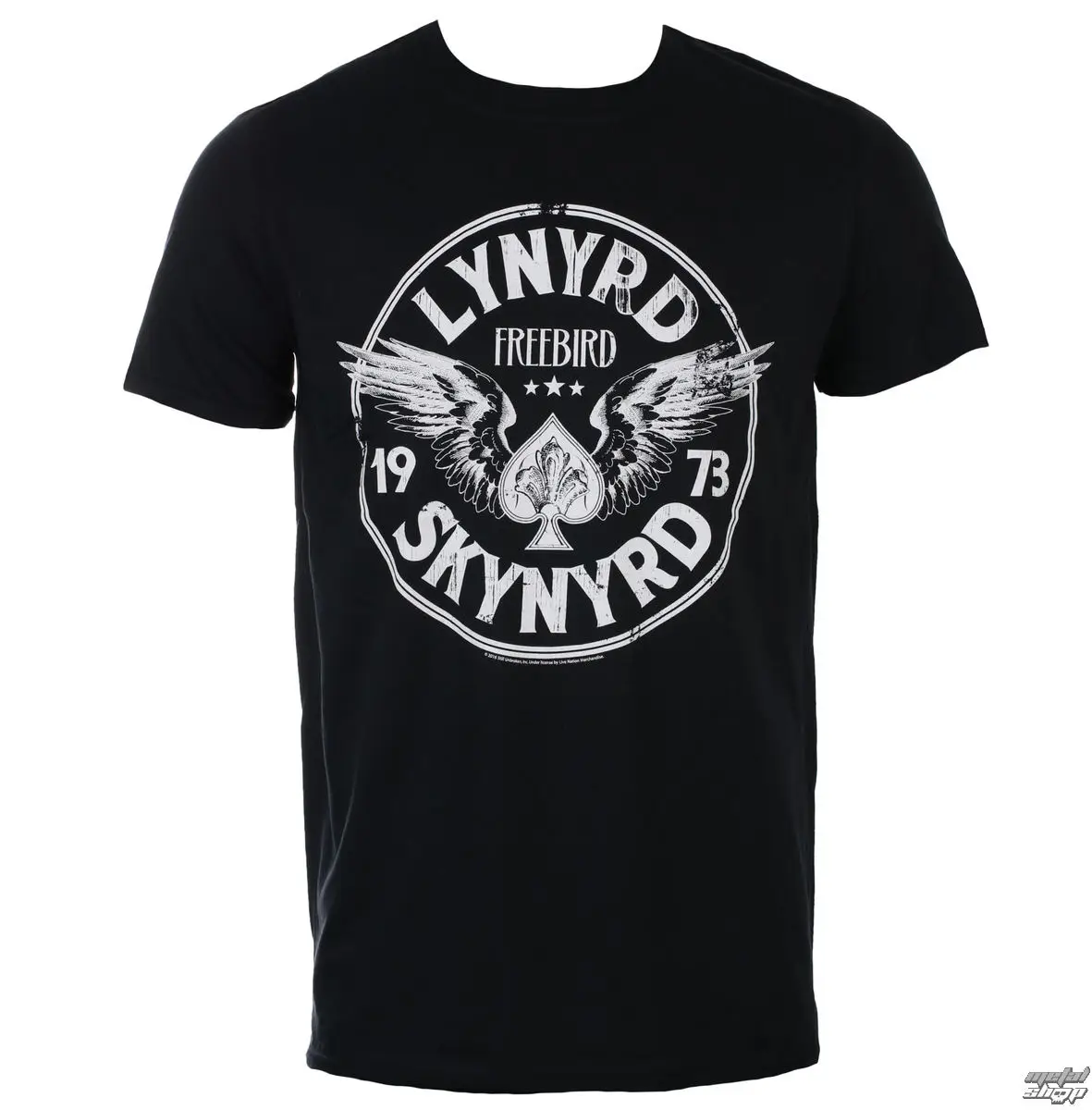 2026 Lynyrd Skynyrd Grafik-Baumwoll-T-Shirt Unisex Sommer Kurzarm Mode Marken-T-Shirt Luxus Casual Vintage Tees – Detail 4