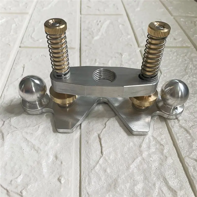 【HOT!TURE】Precision Router Base Sound Hole Circular Hole Tool Guitar Luthier Tool Guitar Sound Hole Tool Milling Base (A)