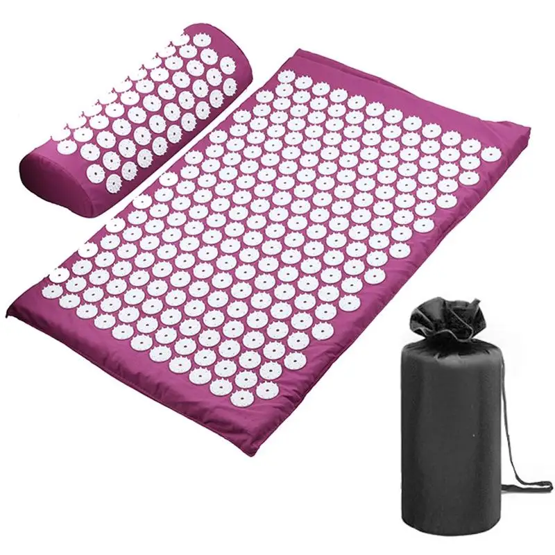 

Acupuncture Massage Mat Yoga Mat Acupuncture Mat and Pillow Set Acupuncture Mat Acupuncture Mat for Back Pain Relief