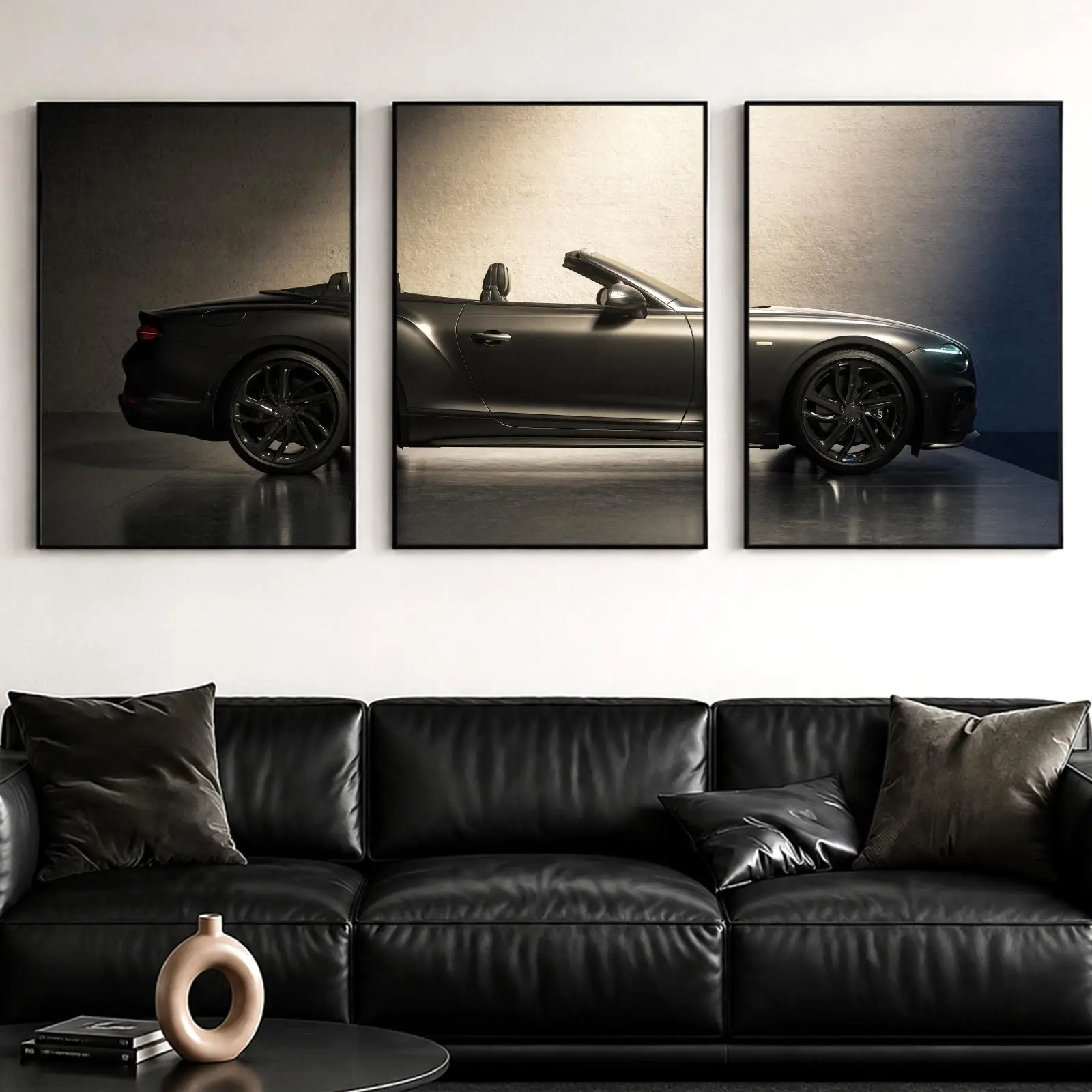 G-GT Speed Open Top Cruiser Painting Calligraphy Canvas Poster Set Wall Artwork for Bedroom Living Room Decorative Prints Gift