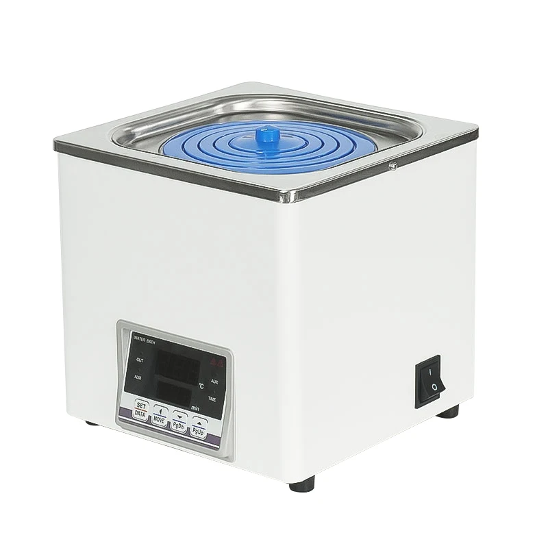 LCD Digital Display Thermostat Laboratory High Precision Heating Single Hole Preservation Water Bath