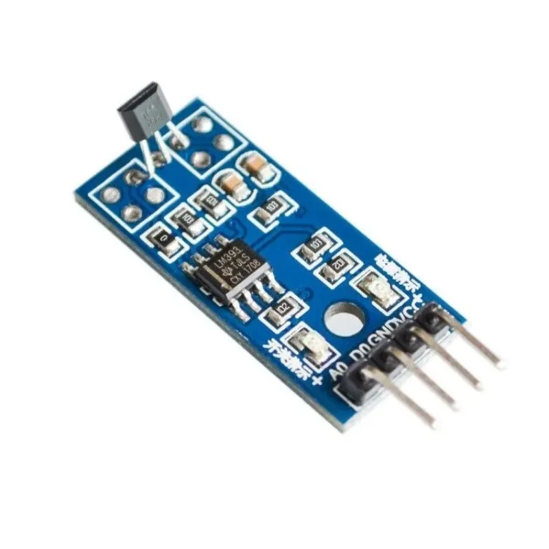 5pcs/Lot Hall Sensor Magnetic Sensor Module Magnetic Field Detecting Sensor For Arduin Smart Car