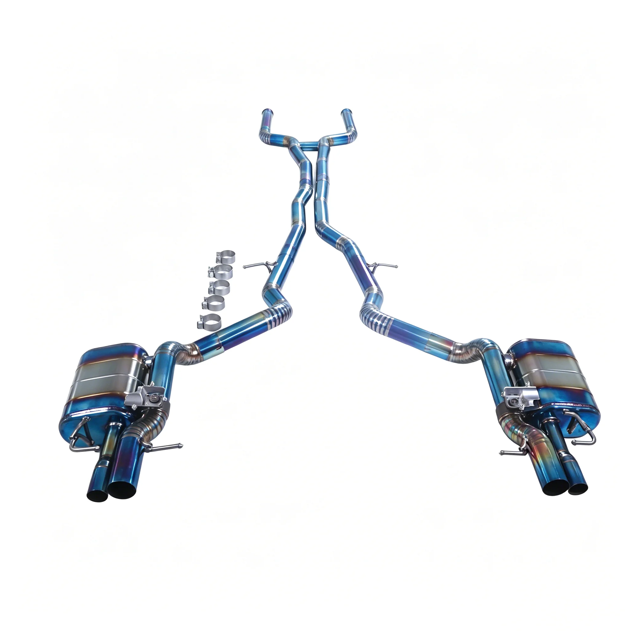 

GFC compatible with 2021-2023 Mercedes AMG E63 S 4.0T high-performance titanium alloy Catback Valvetronic exhaust system