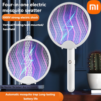 Xiaomi Rechargeable Wall-Mounted Foldable Mosquito Zapper Racket 4-in-1 Light Wave Mosquito Trap Killer Lamp With Uv Attraction
