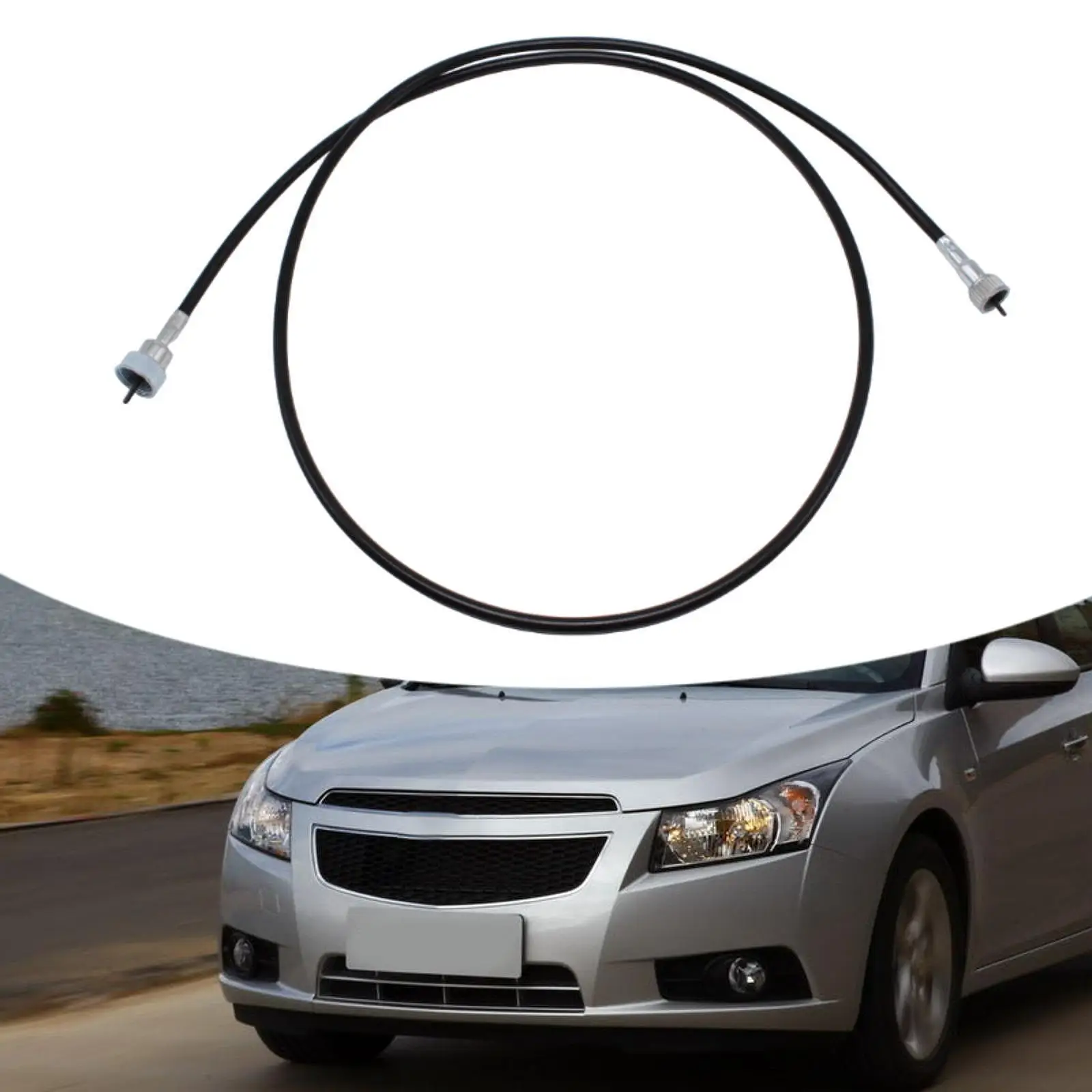 

Tachometer Cable C477203 Easy to Install Professional Metal for GMC