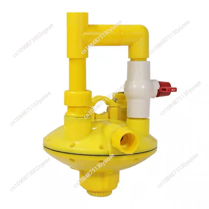 Precision Poultry Water Pressure Reducing Valve for Layer Cage Drinkers - Essential Farm Equipment Regulator Tool