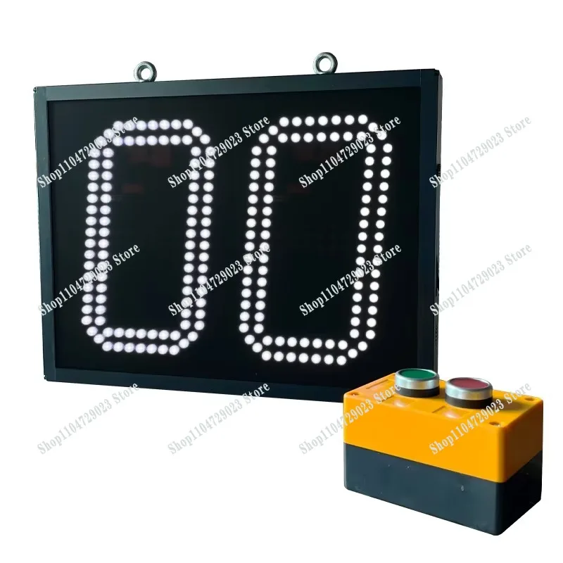 CP009 Outdoor Digital Counting Display 9-Inch Diode Laptop Counter Display with Pushbutton Switch for Racing Bikes