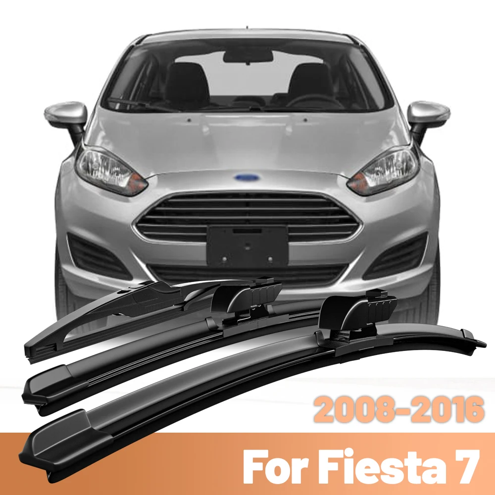 

Для Ford Fiesta 7 2008-2016 щетки стеклоочистителя переднего и заднего стеклоочистителя 2009 2010 2011 2012 щетки для лобового стекла 26 "+ 15" + 12"