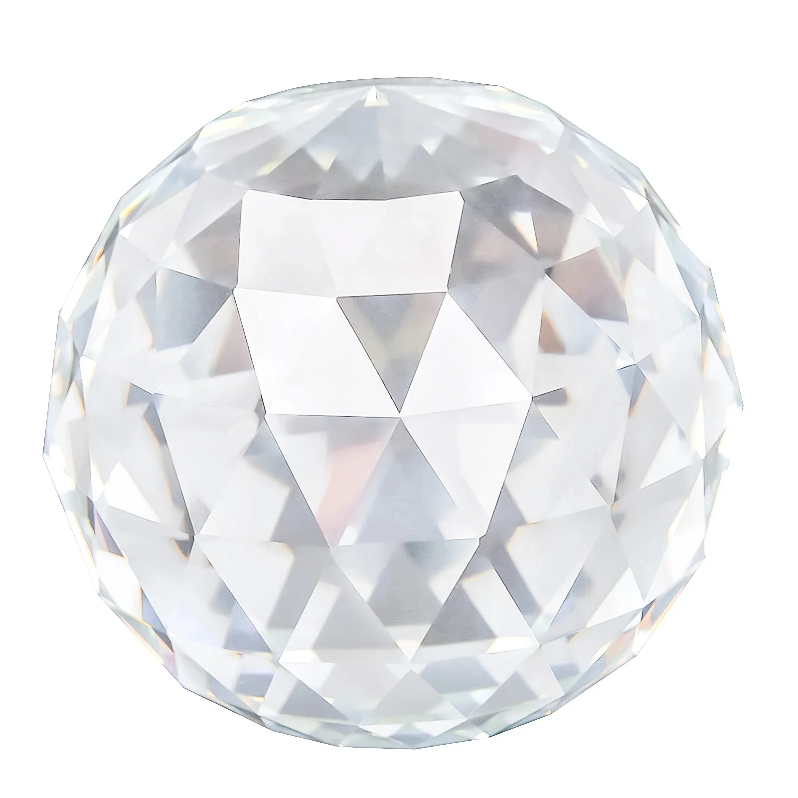 1Pc Clear Cut Crystal Prisms Glass Ball Home Hotel Decor Hardware Fittings