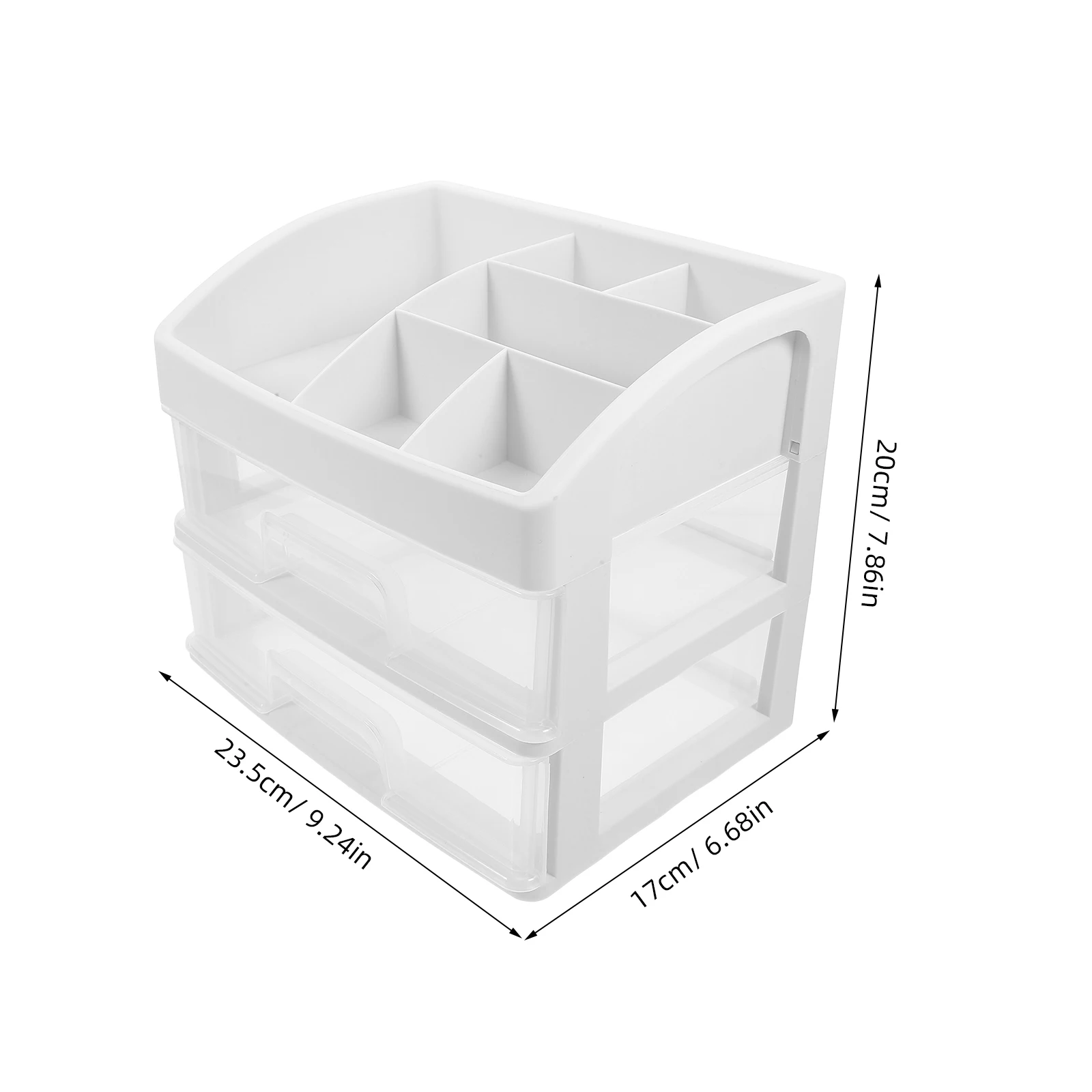 

Multi-layer Drawer Storage Box Desktop Makeup Organizer for Simple Office Pp Cosmetics