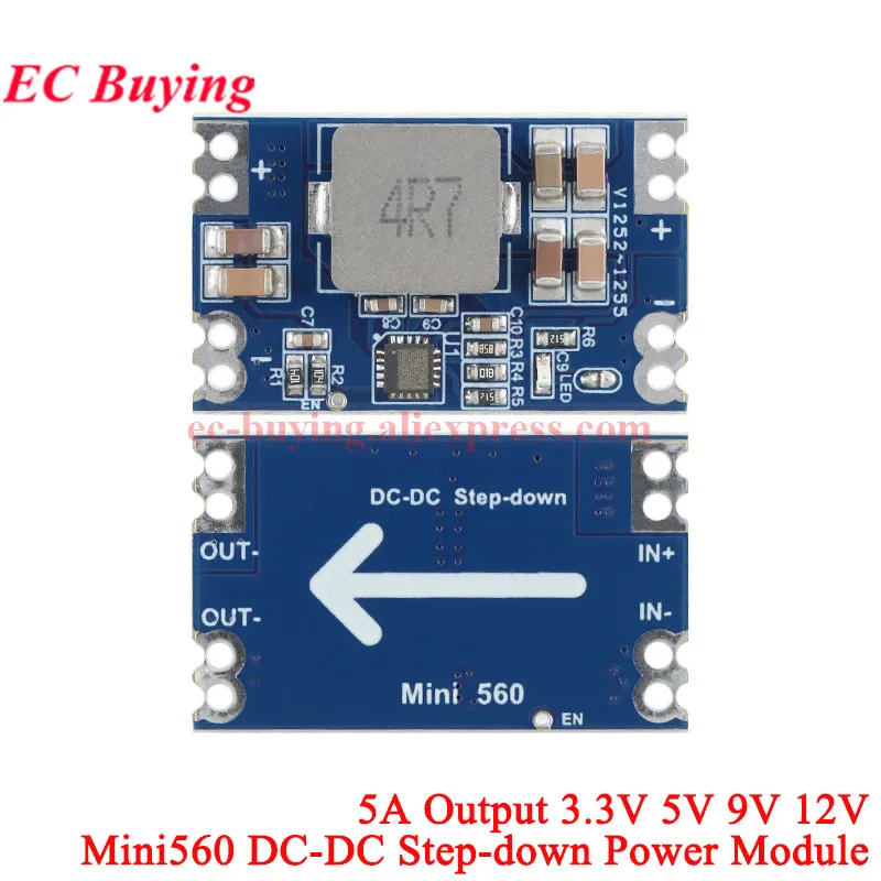 1 Adet-20 Adet Mini560 Pro 5A DC-DC Mini 560 PRO Düşürücü Buck