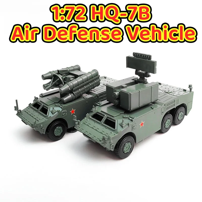 1/72 China HQ-7B Air Defense Missile System 4D Assembled Military Model Boy Educational Collection Toy