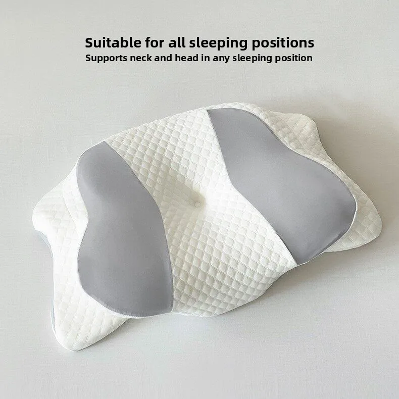 

Новая подушка из пены с эффектом памяти для взрослых, поддержка Sp, высокая подушка, не плоская, медленное восстановление, полиэфирное волокно, офисное использование, 3D-резка