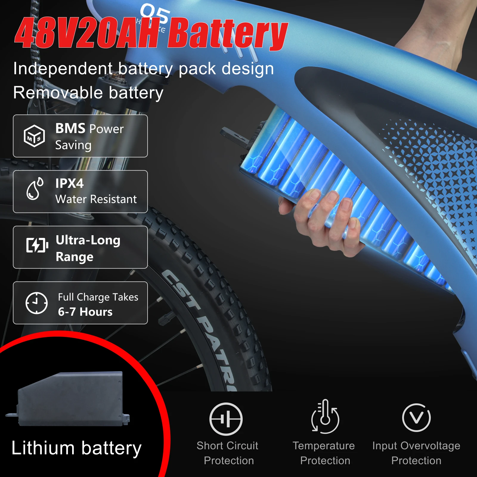 Hx Q5 E Bike 2000W … - image