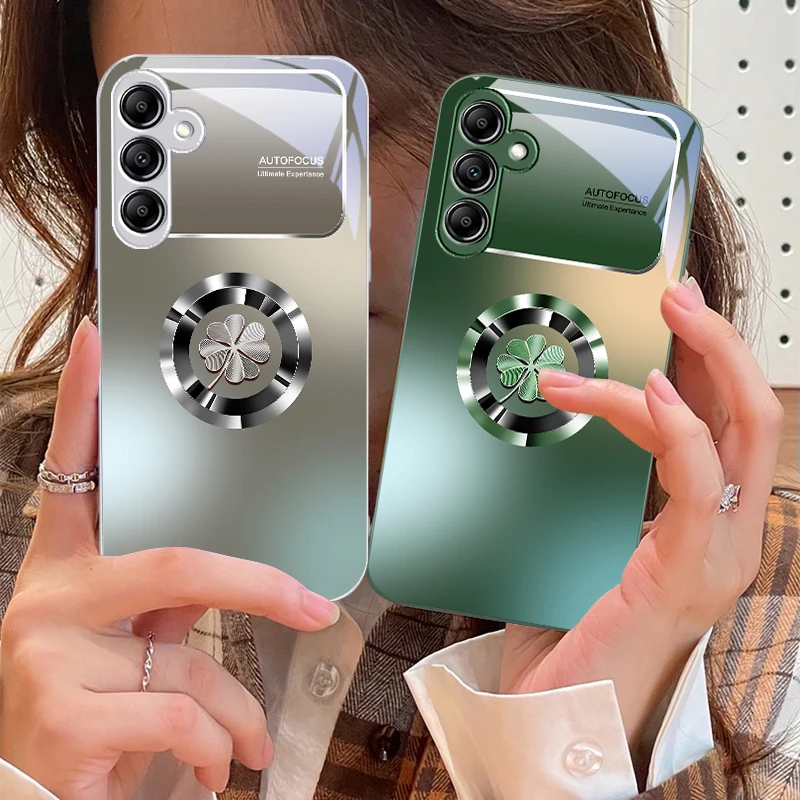 

Gradient Flowers For Samsung Galaxy A14 4G 20 30 52 20S 21S 22 A32 33 34 42 50 51 53 54 70 71 72 73 5G Glass Phone Case