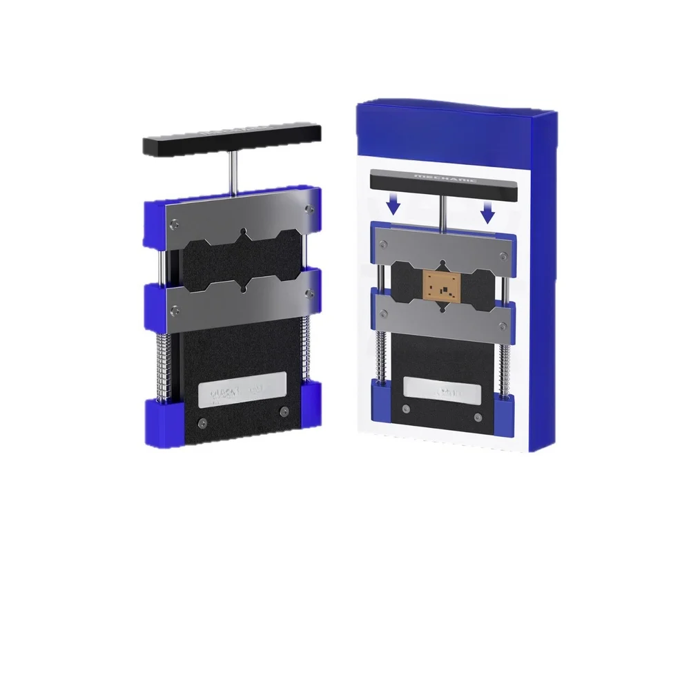 Mobile Repair Soldering Fixture - For Rapid Chip Bonding Tool with Parallel Guide Rails and 500C Temperature Tolerance