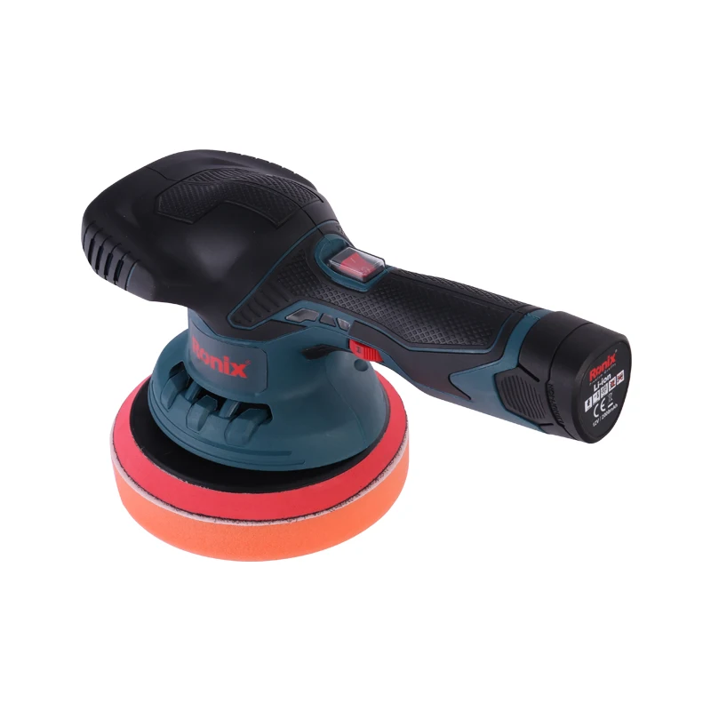 Ronix Model 8309 9MM 2200-4800RPM Electric Polisher Power Tools Cordless Dual Action Car Polisher Polishing Machine