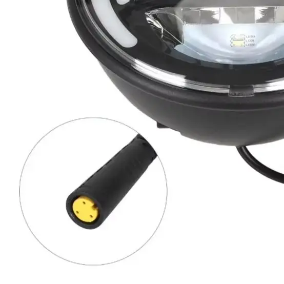 

Металлическая сменная лампа для фар электросамокатов Kukirin G4 Max и G5, обеспечивающая яркое и стабильное освещение