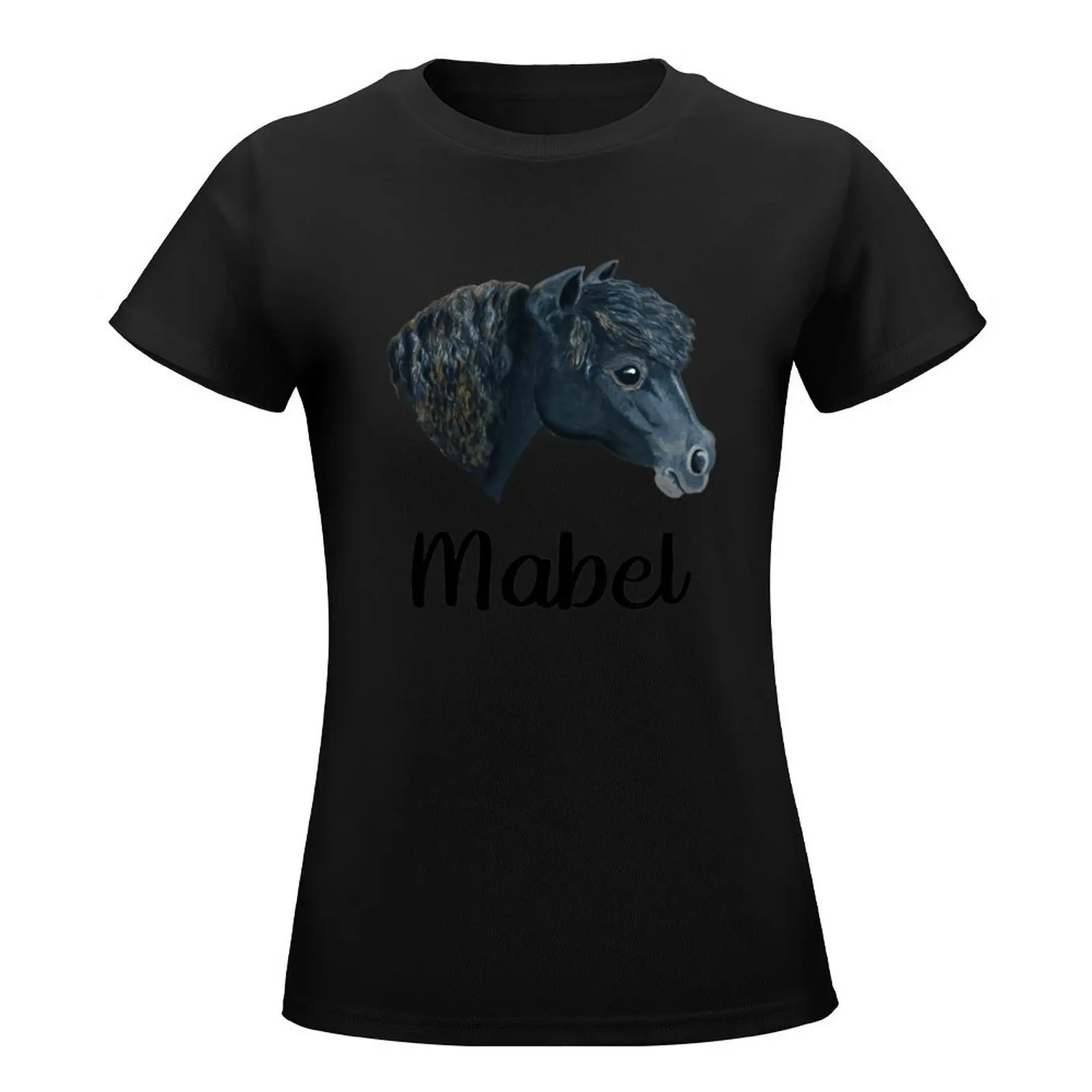 Mabel for Lisa K T-Shirt Aesthetic clothing funnys summer blouses woman 2024