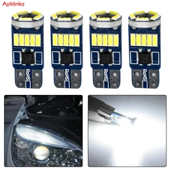 Apktnka 4x Xenon White LED Side Light Parking Lamp Front Eyebrow Light Bulbs Car Accessories Clearance Bulbs For Benz W204 C300