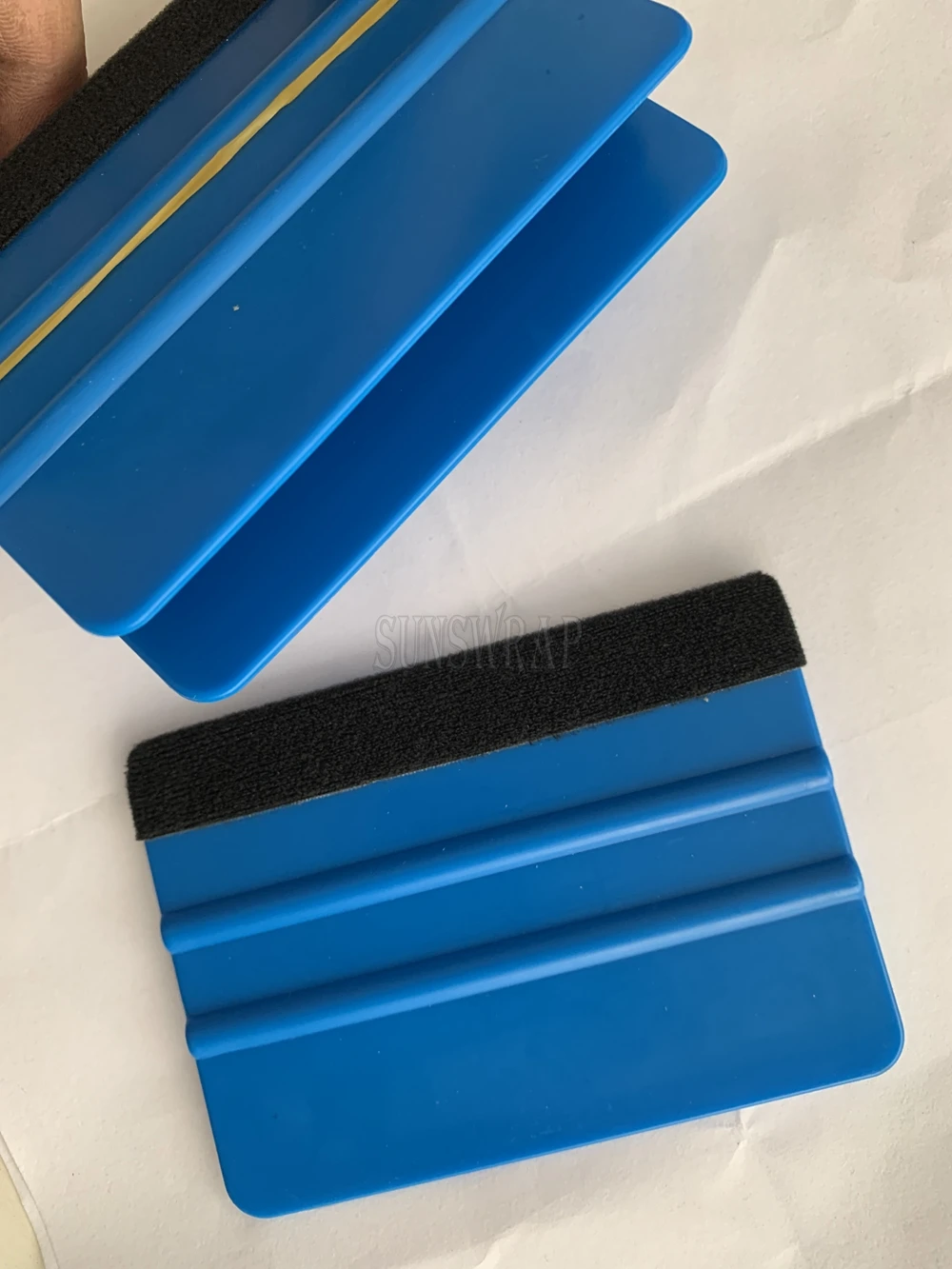 Vinyl Squeegee Wholesale Car Vinyl Wrapping Film Scraper Car Sticker Felt Scraper 100/200/500 pcs Squeegee for Auto Film Tools