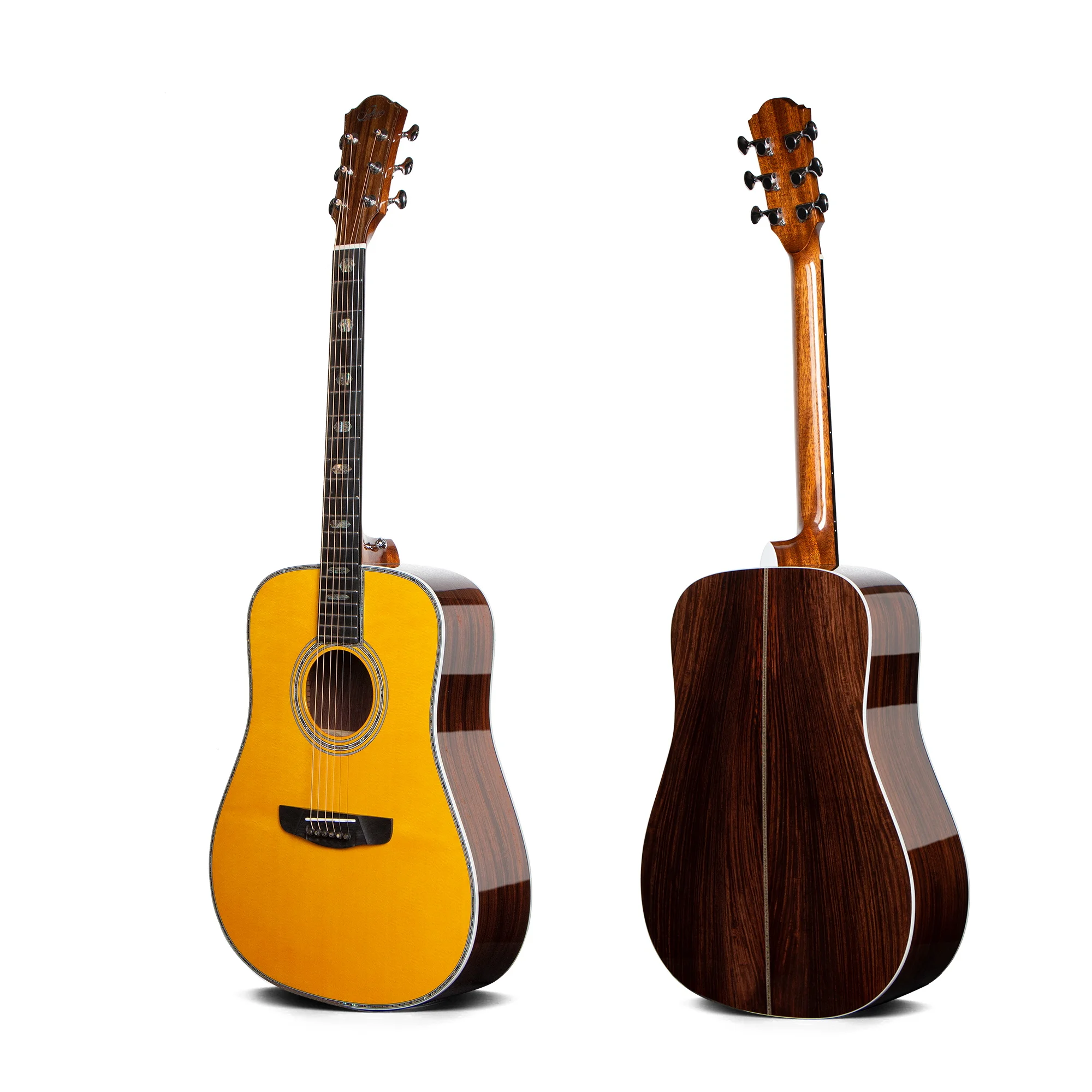 Sevillana high-end acoustic guitar made in China factory hot sell manufacture guitar OEM 41inch