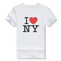 I love New York T-shirt I love New York slogan letter print street style