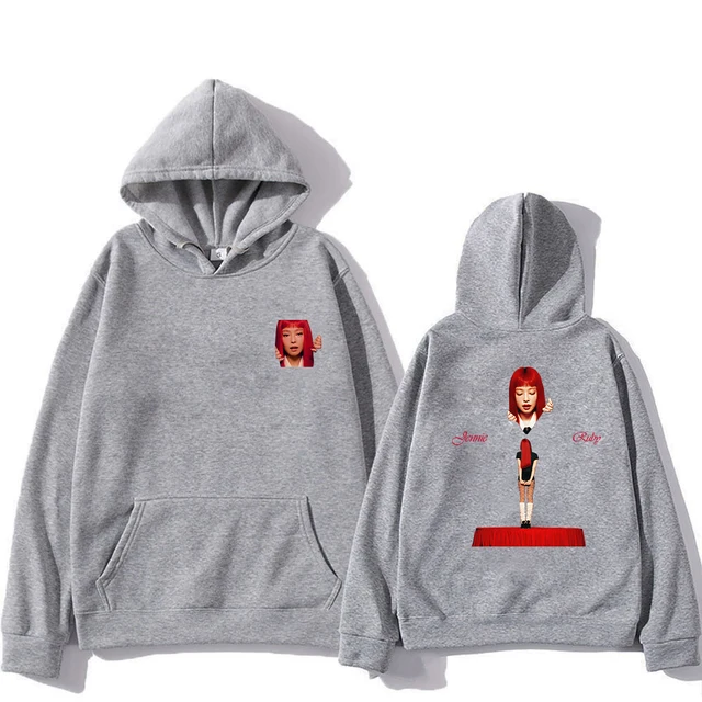 アイドル JENNIE Ruby Album Hoodie XL 2025 New Jennie Kpop Hoodie Jennie Ruby 1st Album Tracklist Hoodie