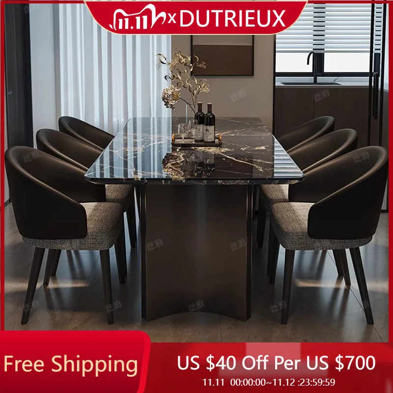 

Computer Makeup Dining Table Living Room Luxury Modern Nordic Coffee Dining Table Conference Mesas De Jantar Office Furniture