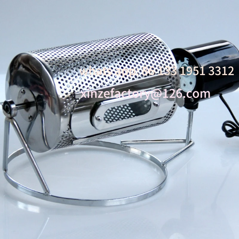 

Customizable Household Stainless Steel Small Coffee Roaster Bean Roaster Electric Dried Fruit Fried Bean Machine