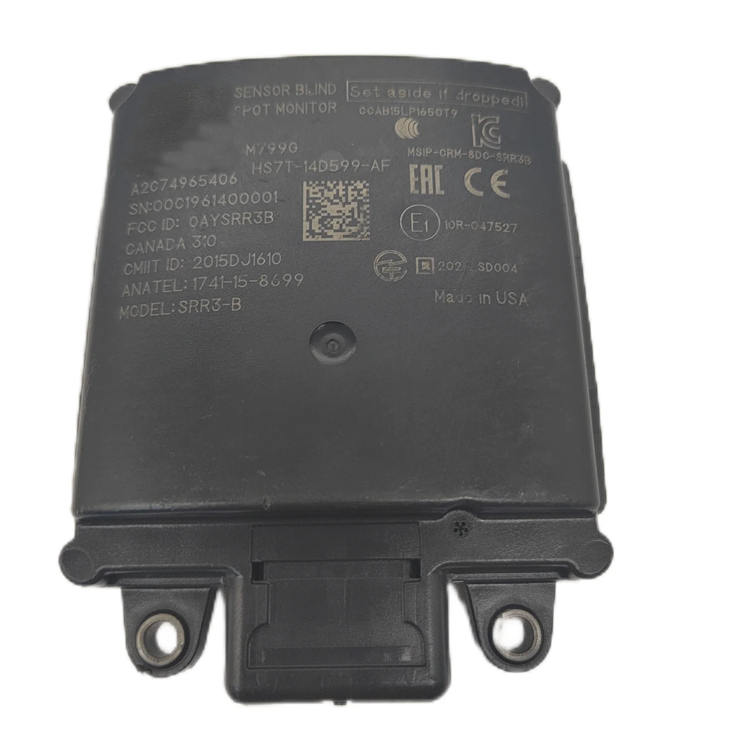 HS7T-14D599-AF Dode Hoek Sensor Module Afstandssensor Monitor Voor 2017 - 2020 Ford Fusie