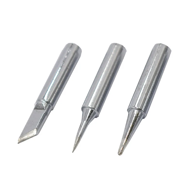 5Pcs 900M-T Soldering Iron ironIS/I/B/K/SK/2.4D/3.2D/1C/2C/3C/4C Lead-Free Welding Tips Head electric soldering iron