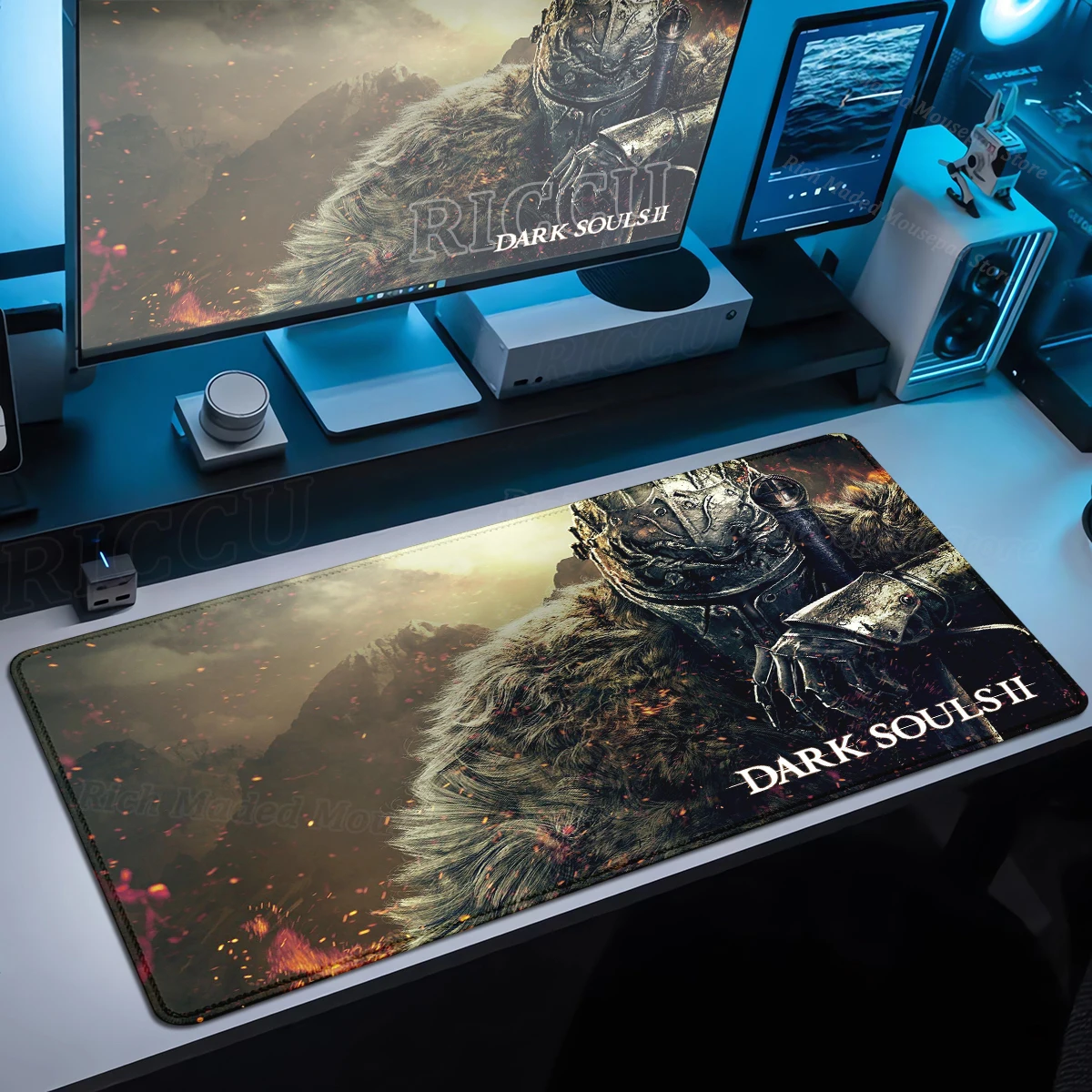 

Коврик для мыши Game Xxl Dark Souls Коврик для мыши Компьютерный нескользящий настольный коврик Большой настольный коврик для геймера Коврик для мыши Игровая клавиатура Расширенный коврик для стола