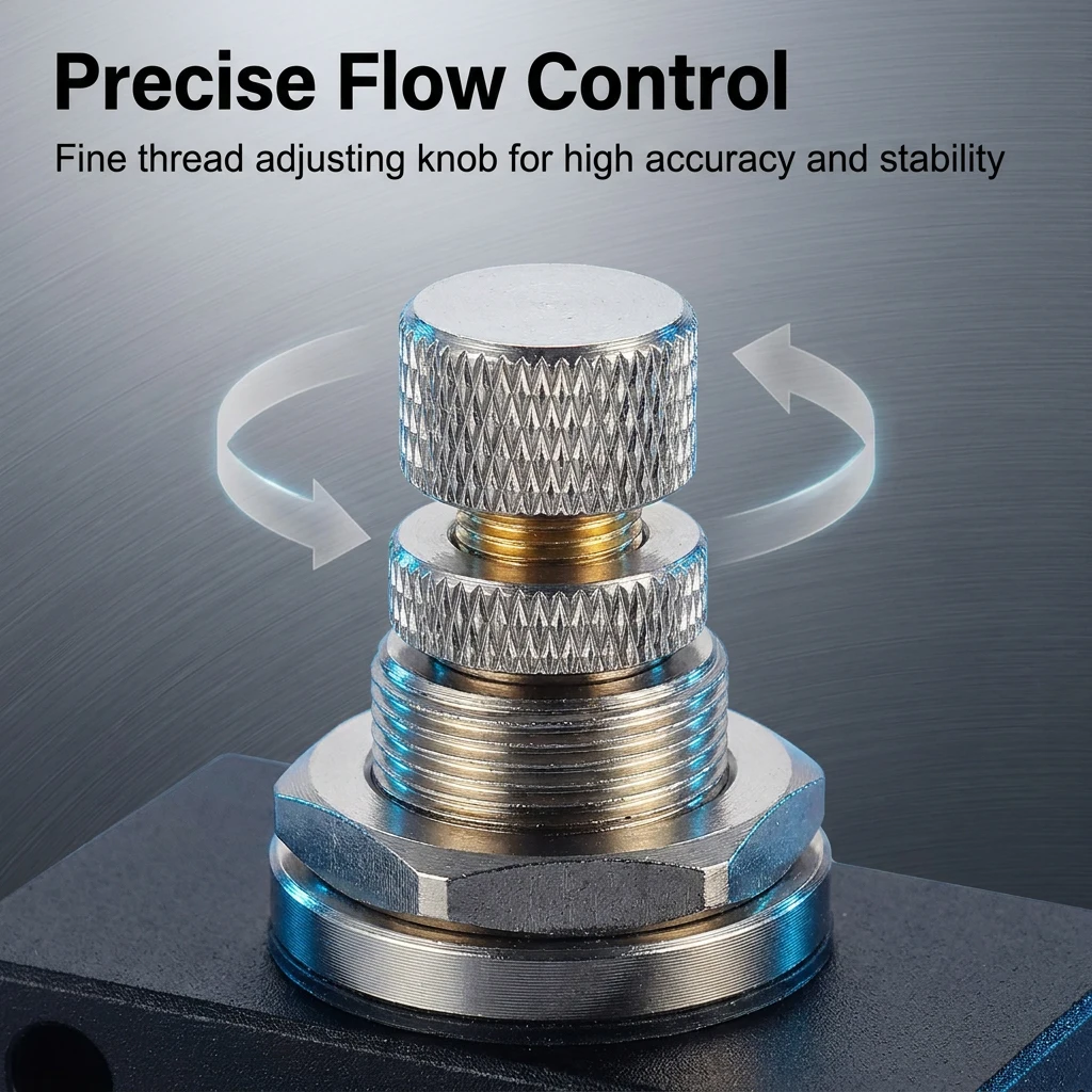 Flow Control Valve ASC-100/200/300 Series - 06/08/10/15 Models for Precision Fluid Management