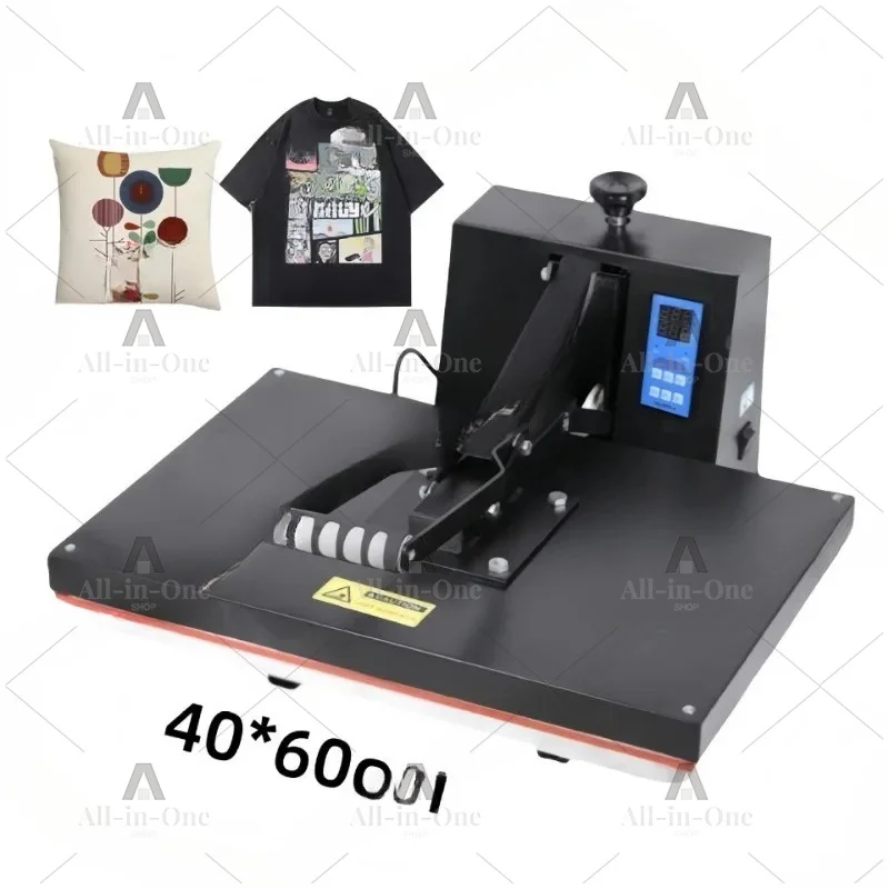 4060 heat transfer high pressure flat plate heat transfer printing logo diy personalized heat transfer machine equipment
