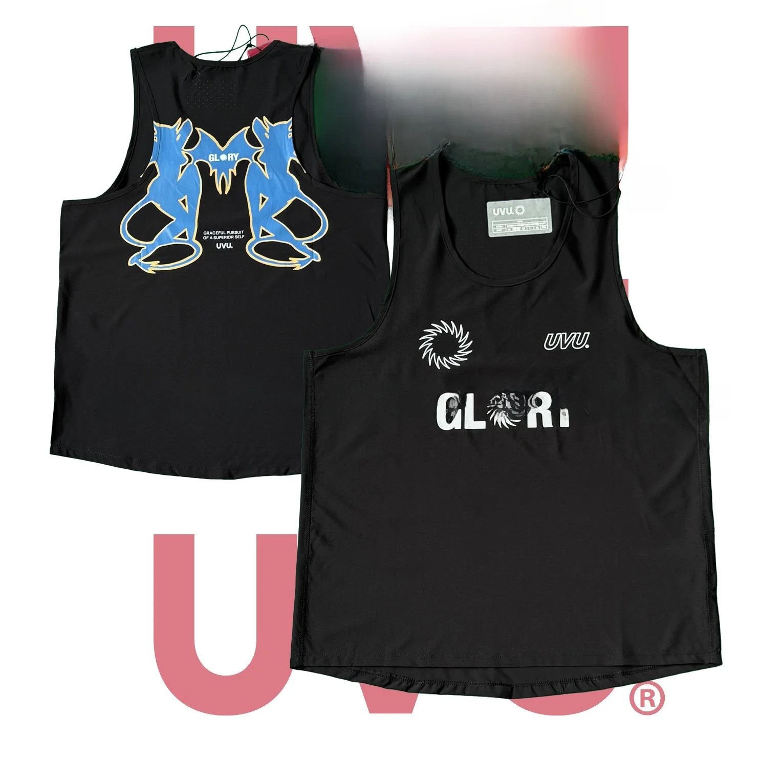 UVU Ribbed Vest Slim Fit Breathable American Street Style