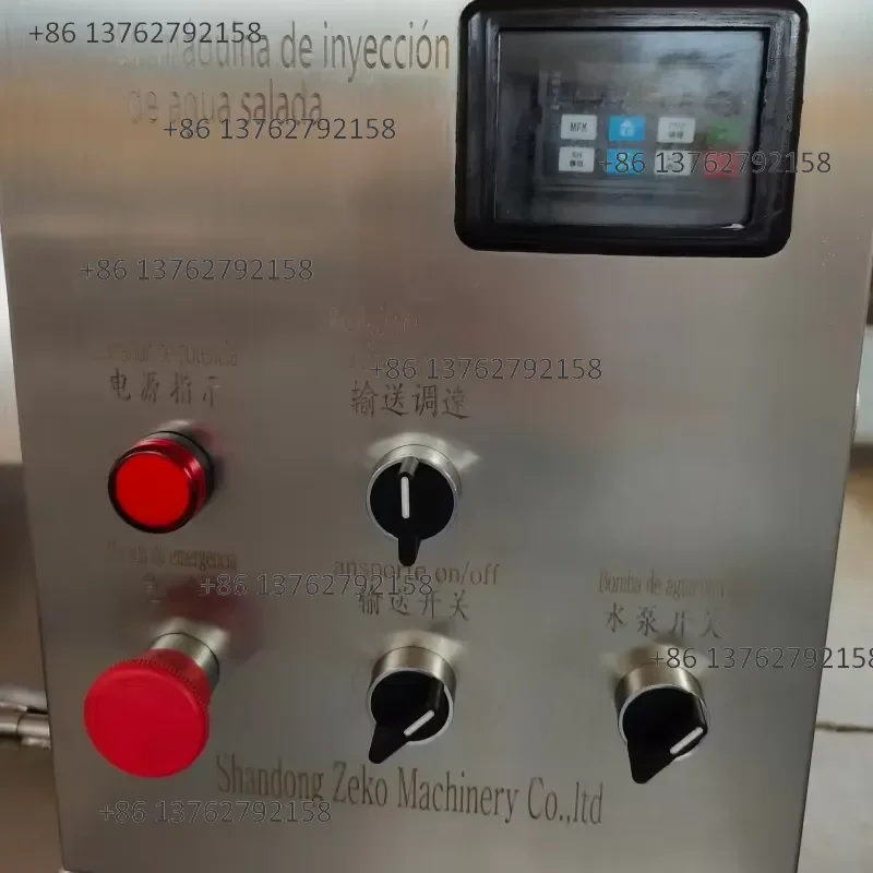 【2026】 Automatic Meat Brine Injector Machine for Chicken Breast Beef Pork Curing and Seasoning Processing