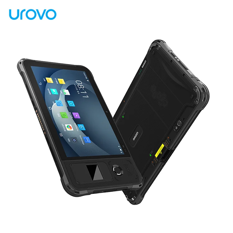 Android Industrial Tablet Urovo P8100 Rugged Octa Core Qualcomm 8 Inch Handheld Computer with NFC RFID Reader IP67