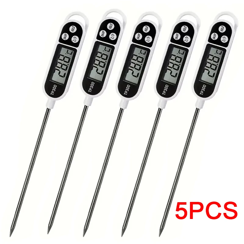 

5 шт. пищевой термометр TP300 цифровой кухонный термометр для приготовления мяса зонд для еды барбекю электронная духовка кухонные инструменты