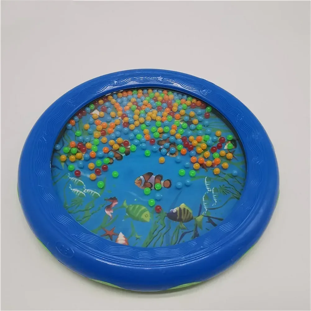 Kid Child Ocean Wave Bead Drum Gentle Sea Sound Musical Educational Toy Tool For Baby Early Learning Music Instrument Toys 1pcs