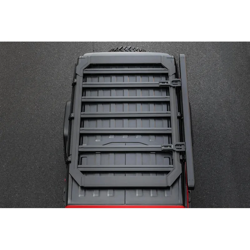 Offroad 4X4 Aluminum Truck Car Roof Racks Rail Multifunctional Top Lage Cargo Cer & Bracket For JL/4XE Accessoires