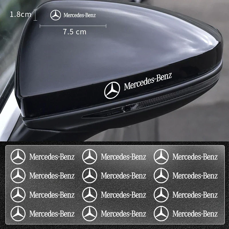 Car Goods Brake Caliper Badge Sticker Decorate Decal For Mercedes Benz AMG W204 W205 W212 W213 W221 W117 W177 W246 GLA GLC CLA A